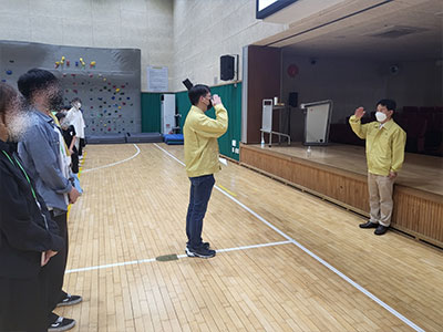 국립중앙청소년디딤센터 소방합동훈련