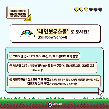 이주배경 청소년의 안정적인 한국생활을 위한 여성가족부 정책