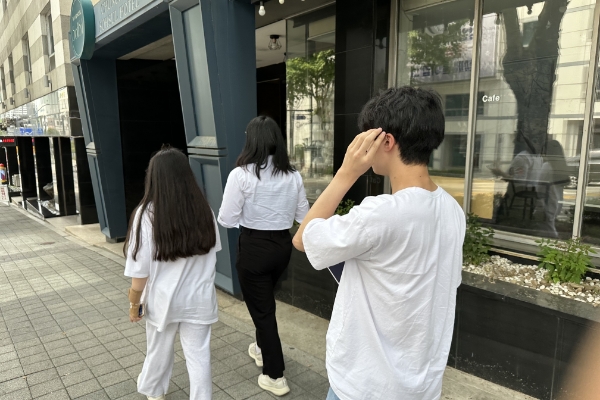 강원특별자치도 꿈드림 청소년단 유해환경을 조사하다.