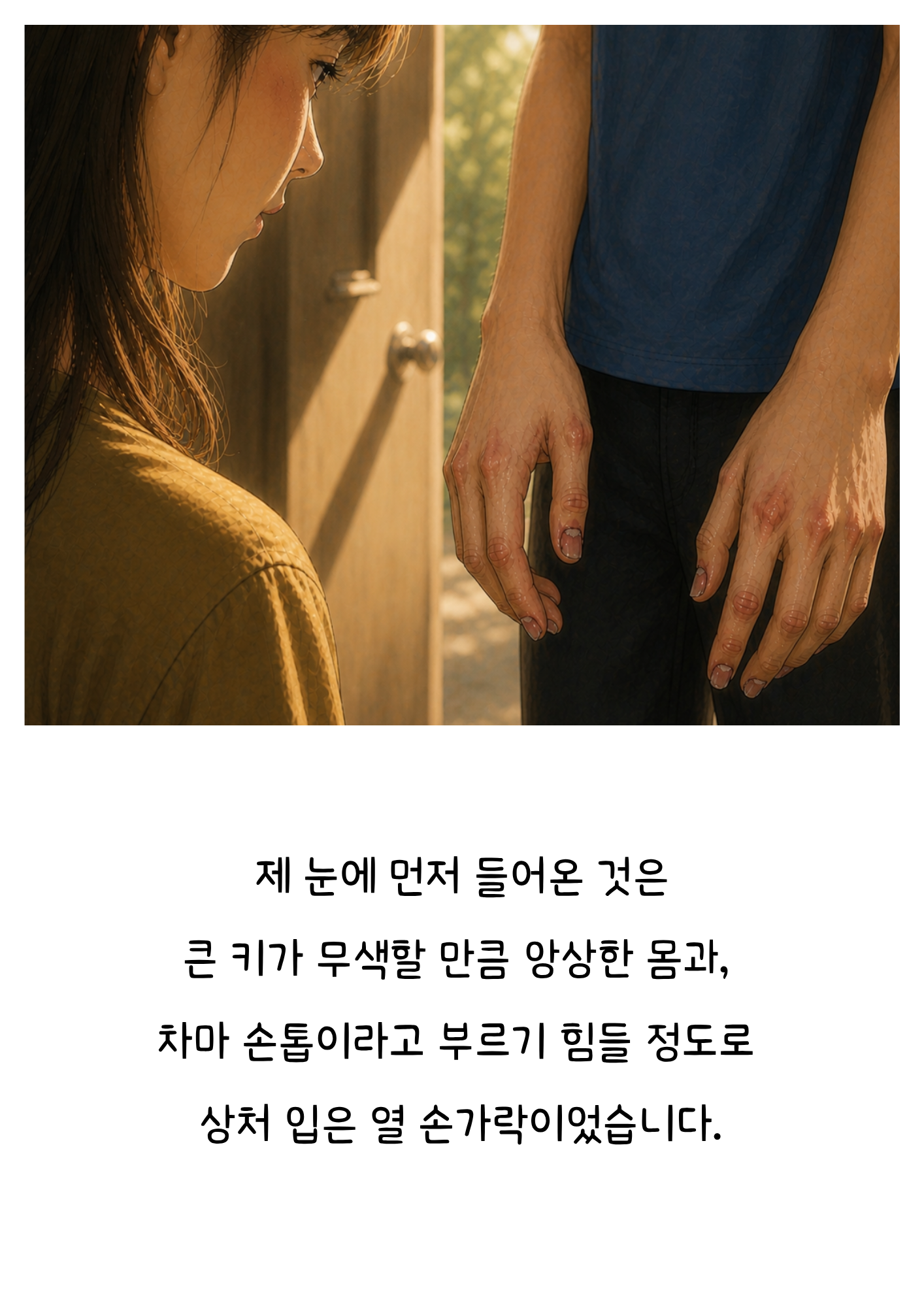 손톱 없는 손, 희망을 움켜쥐다.