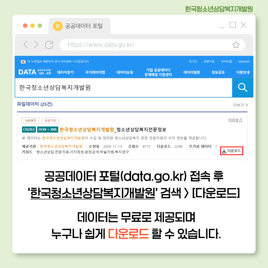 공공데이터에 대해 알아보기